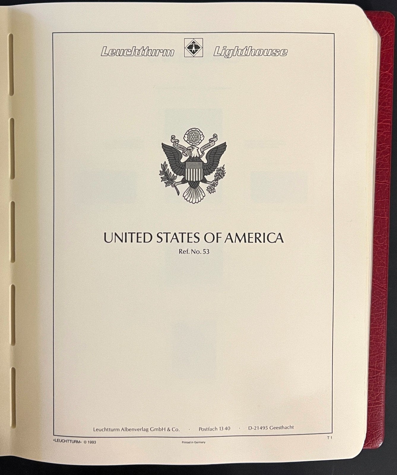 United States 1975-1993 Lighthouse Hingeless Stamp Album ZAYIX