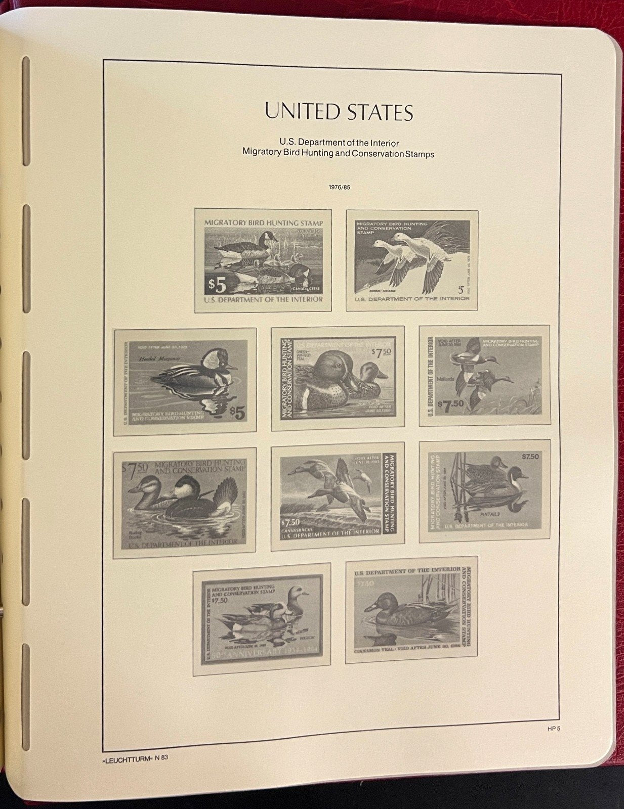 United States 1975-1993 Lighthouse Hingeless Stamp Album ZAYIX