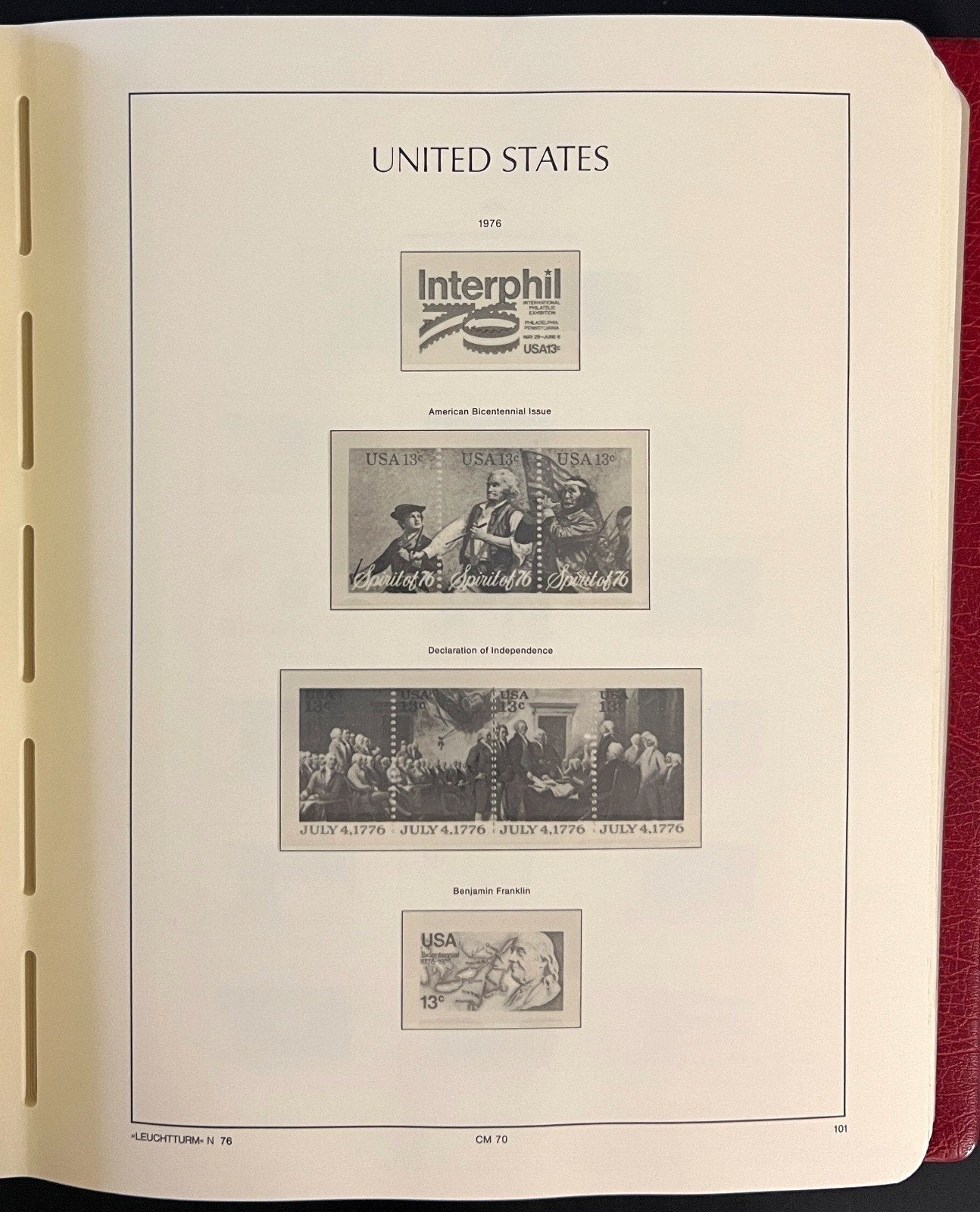United States 1975-1993 Lighthouse Hingeless Stamp Album ZAYIX