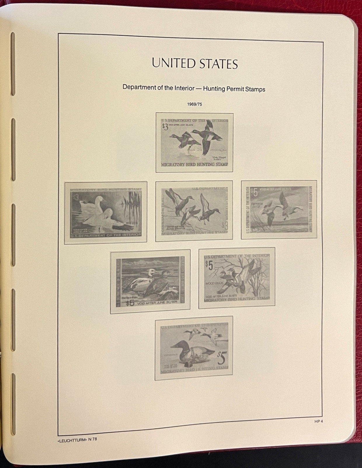 United States 1975-1993 Lighthouse Hingeless Stamp Album ZAYIX