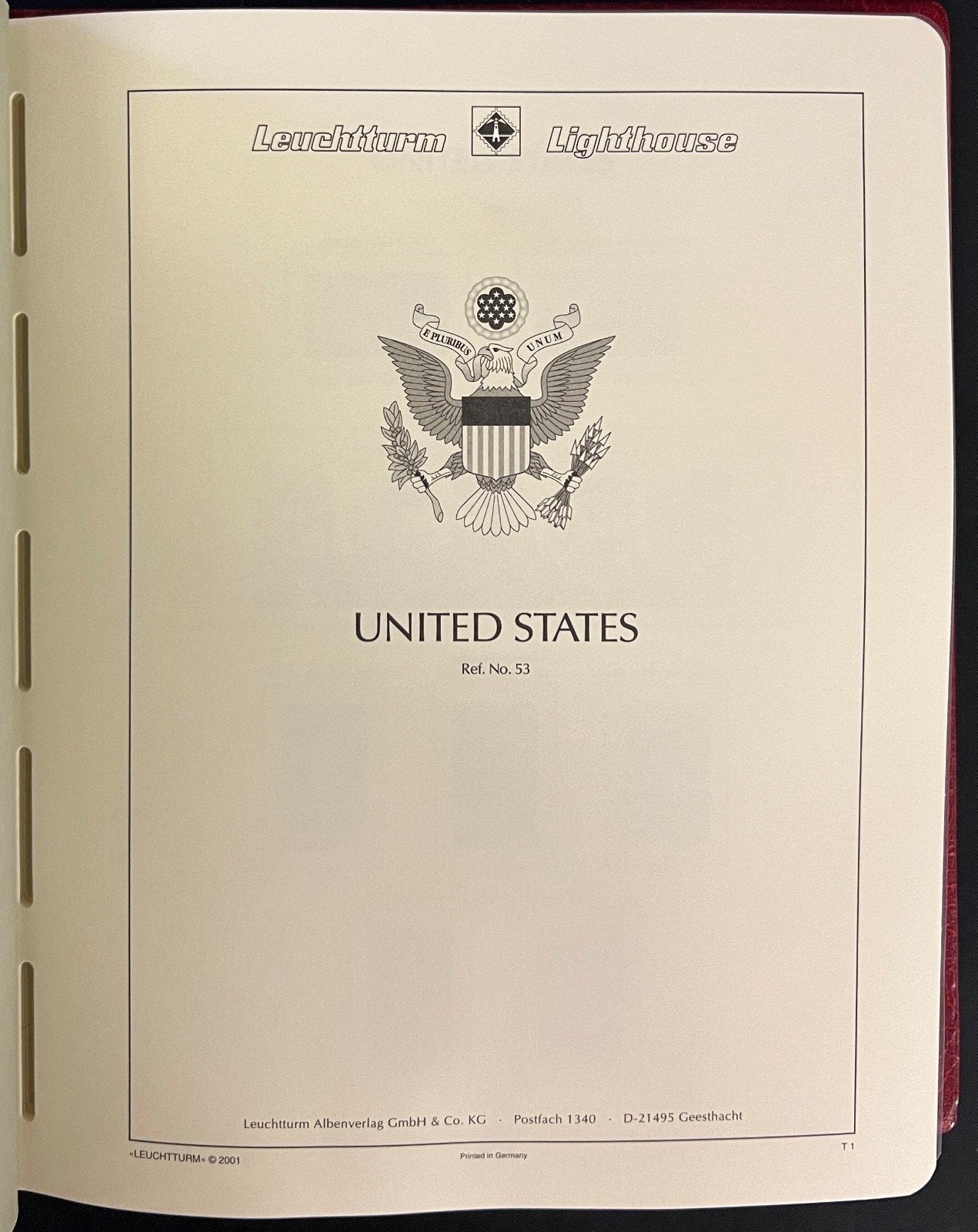 United States 1975-1993 Lighthouse Hingeless Stamp Album ZAYIX