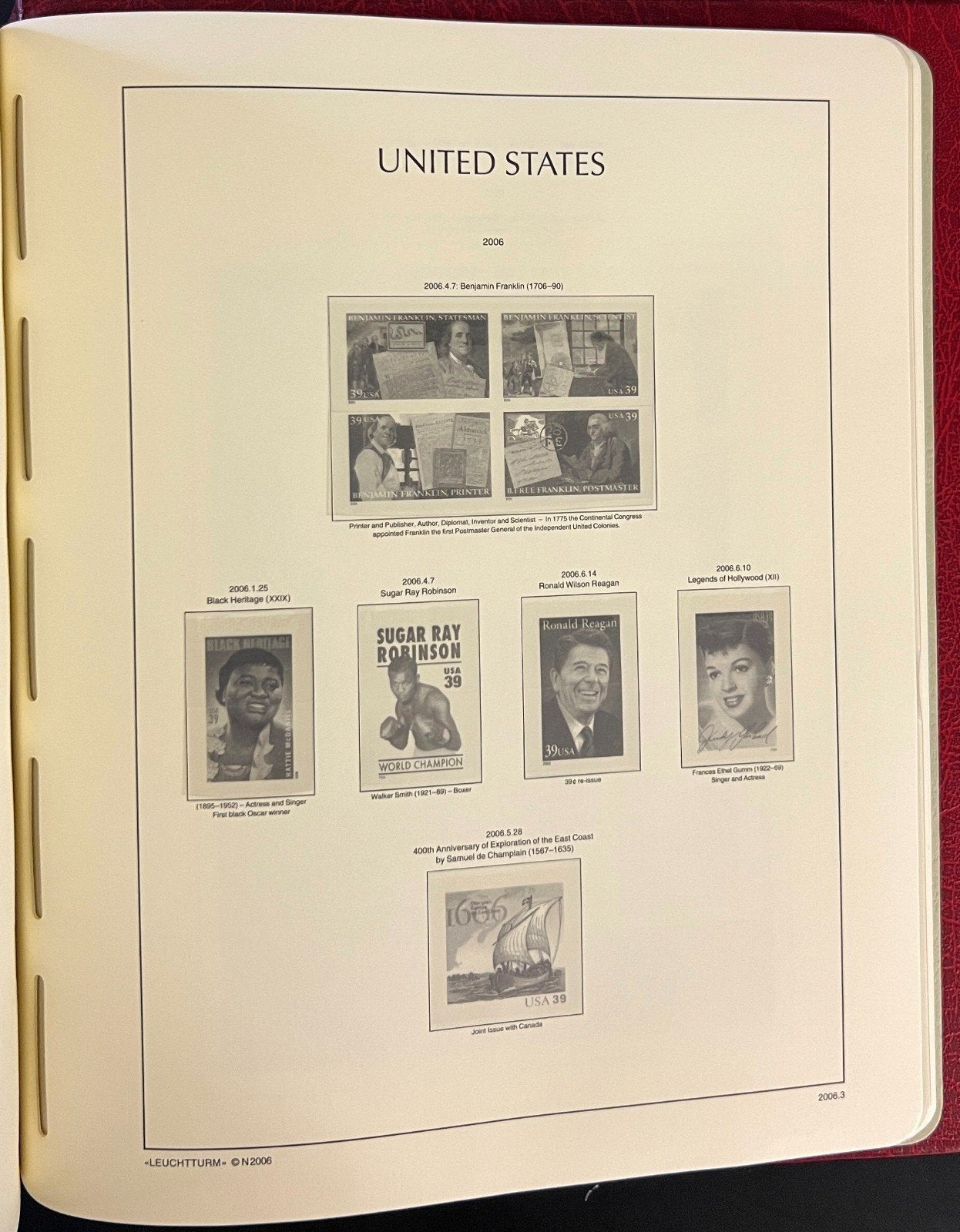 United States 1975-1993 Lighthouse Hingeless Stamp Album ZAYIX