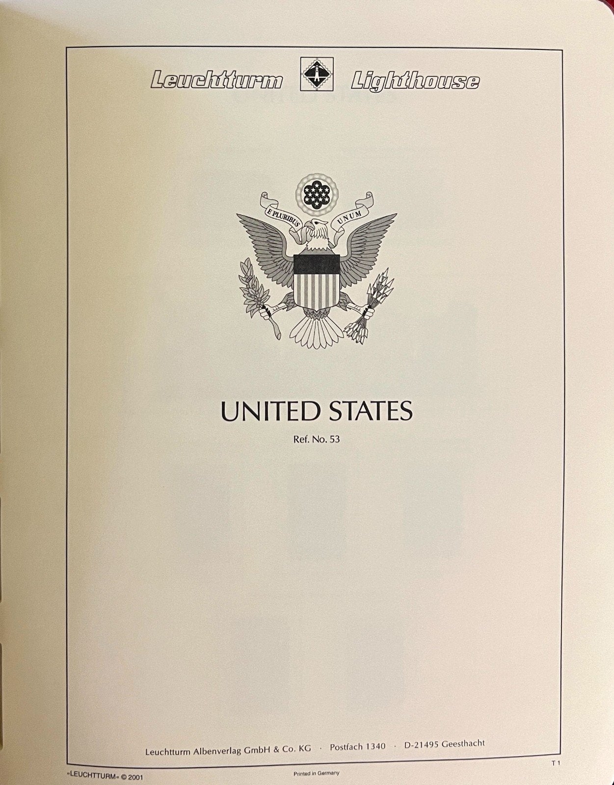 United States 1996-2006 Lighthouse Hingeless Stamp Album ZAYIX