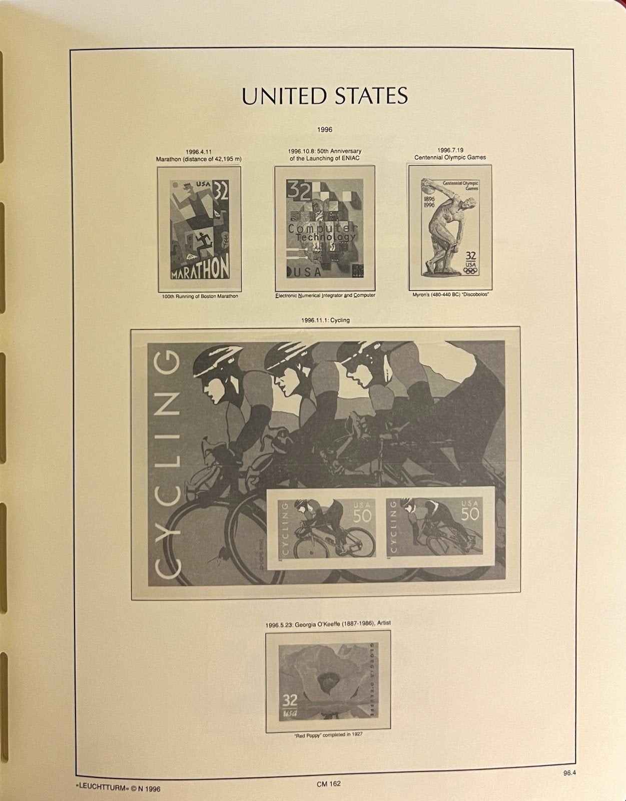 United States 1996-2006 Lighthouse Hingeless Stamp Album ZAYIX