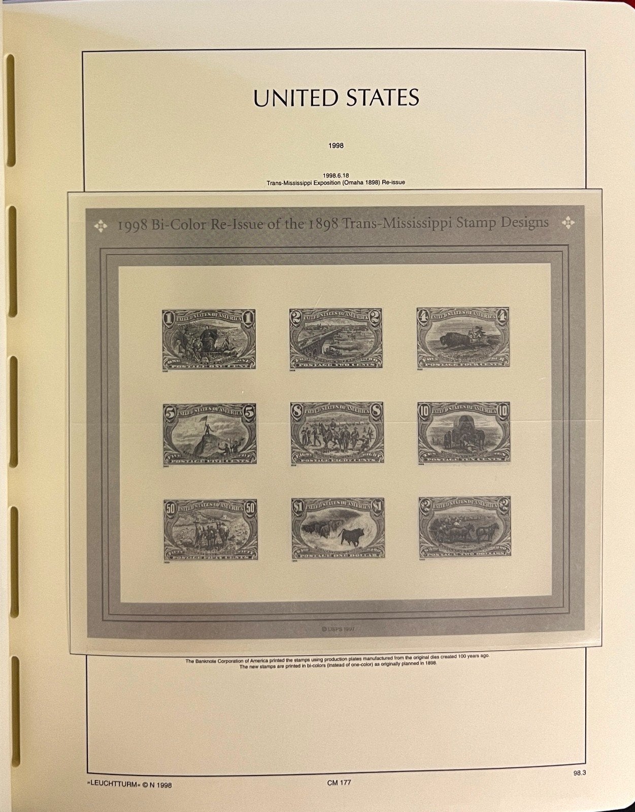 United States 1996-2006 Lighthouse Hingeless Stamp Album ZAYIX