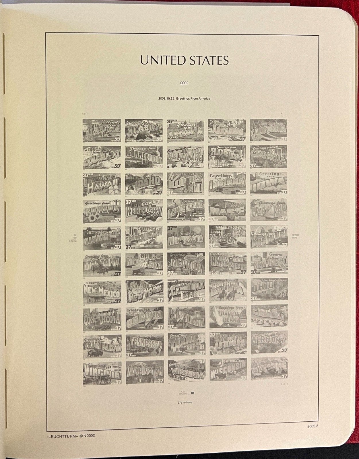 United States 1996-2006 Lighthouse Hingeless Stamp Album ZAYIX