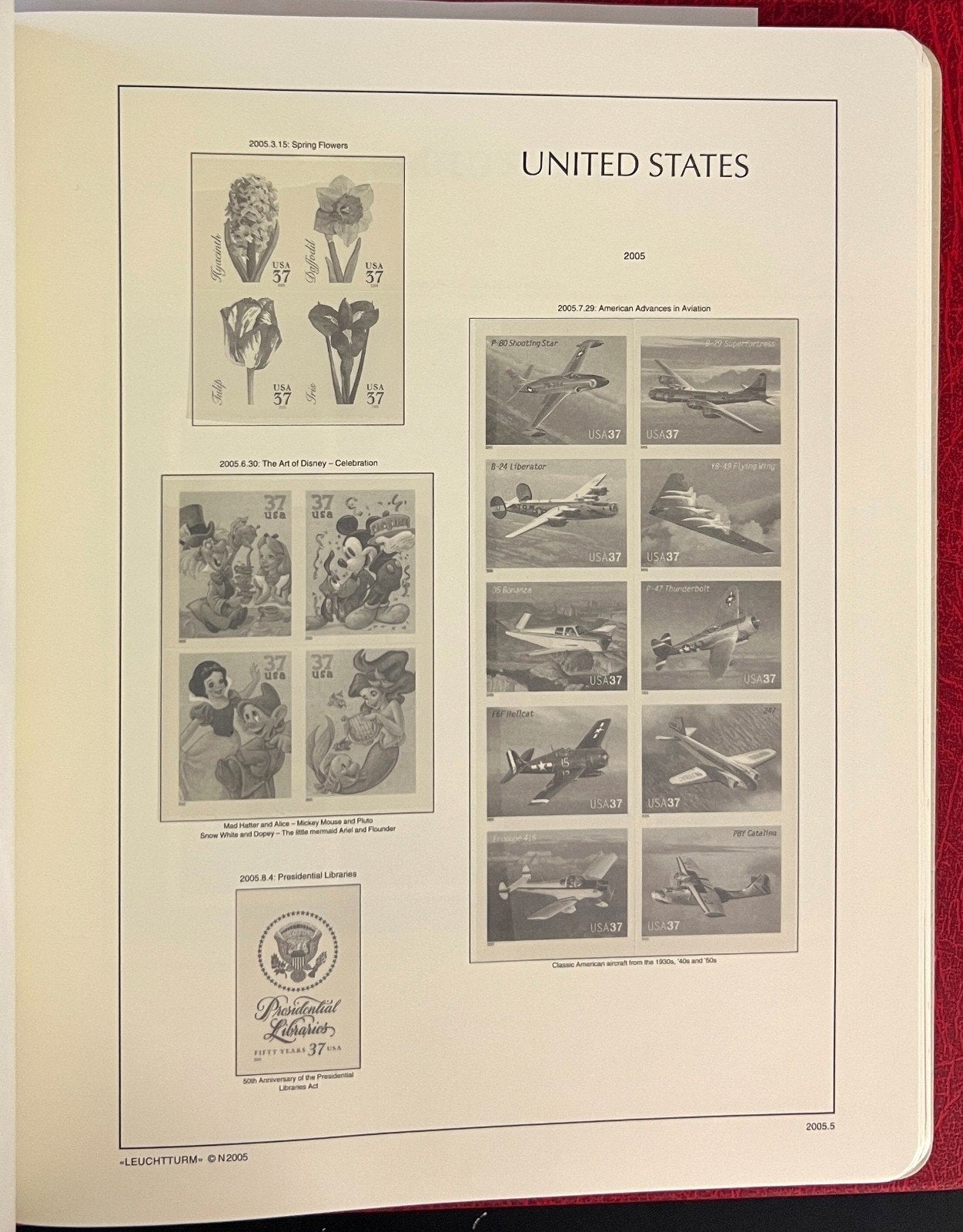 United States 1996-2006 Lighthouse Hingeless Stamp Album ZAYIX