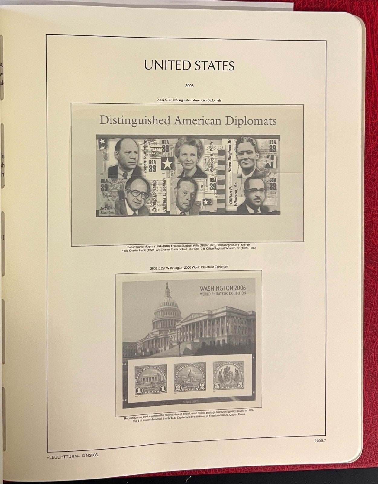 United States 1996-2006 Lighthouse Hingeless Stamp Album ZAYIX