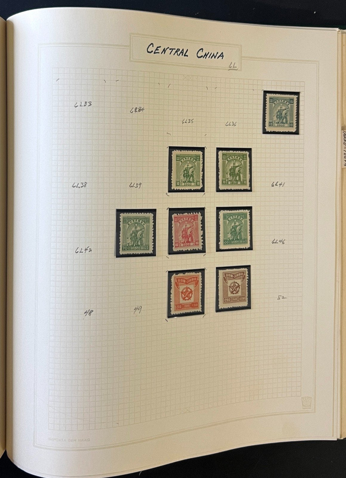 PRC China 1949-1982 Stamp Collection 2 Volume Album Mint & Used ZAYIX
