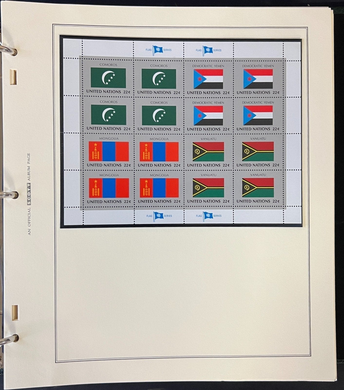 United Nations 1951-2002 Stamp Collection Scott Album Mint & Used ZAYIX