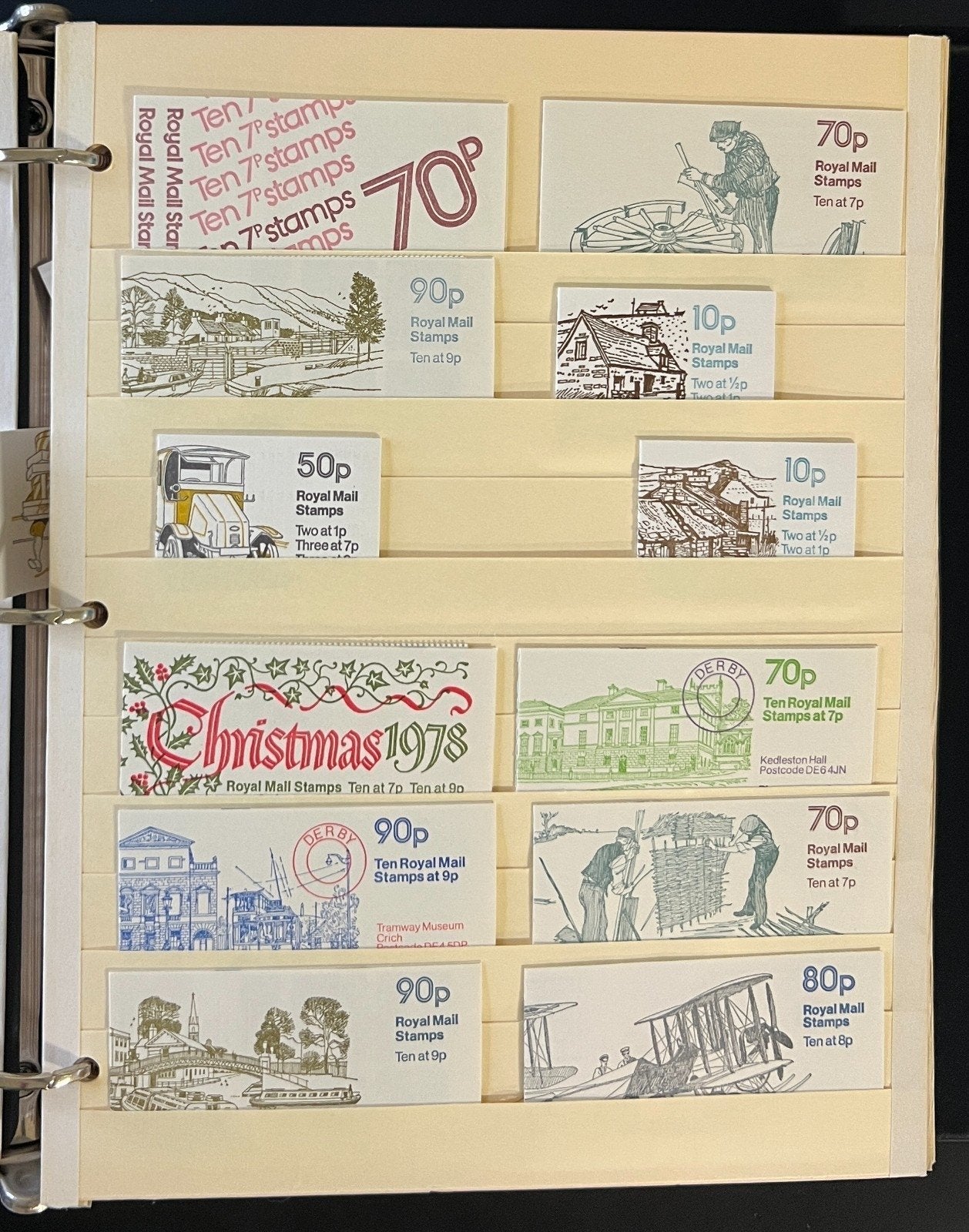 G.B. 1974-2000 200+ Machin Booklets & 19 Prestige Booklet Stamp Collection ZAYIX