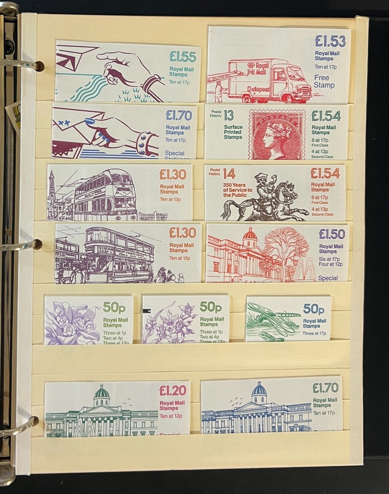G.B. 1974-2000 200+ Machin Booklets & 19 Prestige Booklet Stamp Collection ZAYIX