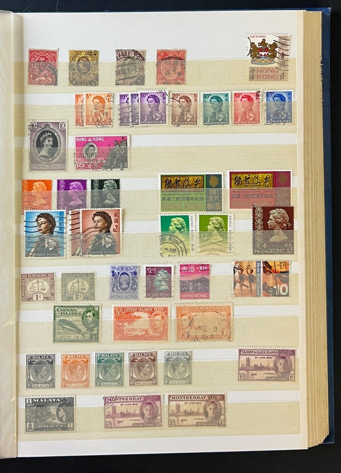 British Commonwealth Stamp Collection Stockbook Mint & Used 24Pages ZAYIX