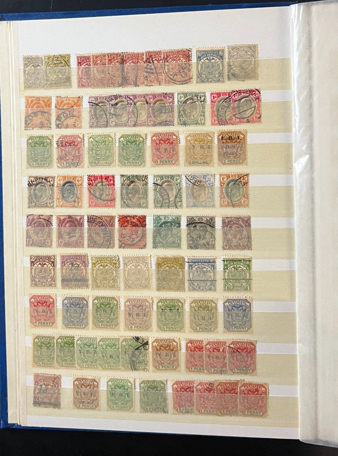 British Commonwealth Stamp Collection Stockbook Mint & Used 24Pages ZAYIX