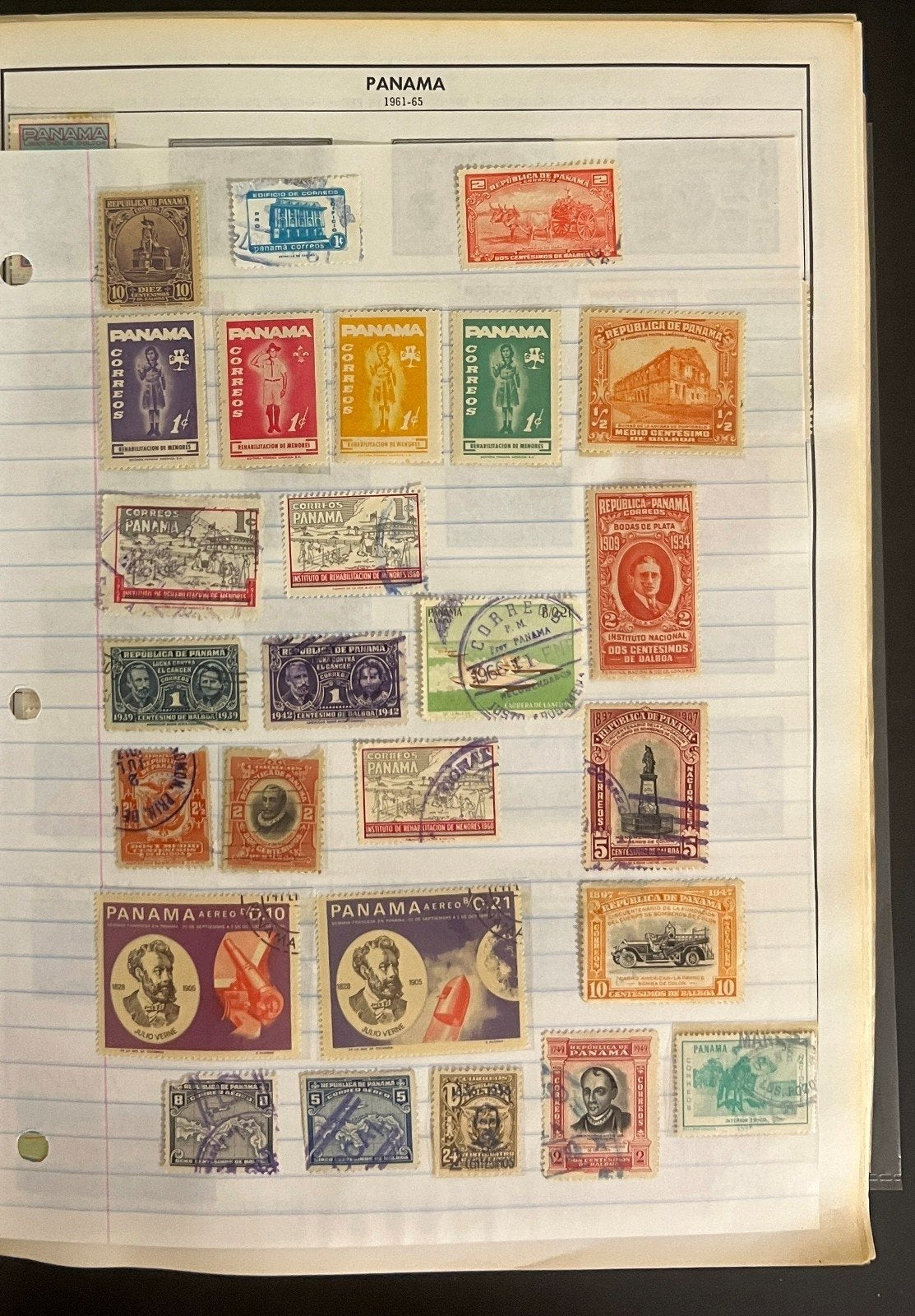 Pakistan to Philippines Stamp Collection Harris Album Used Stamps  ZAYIX