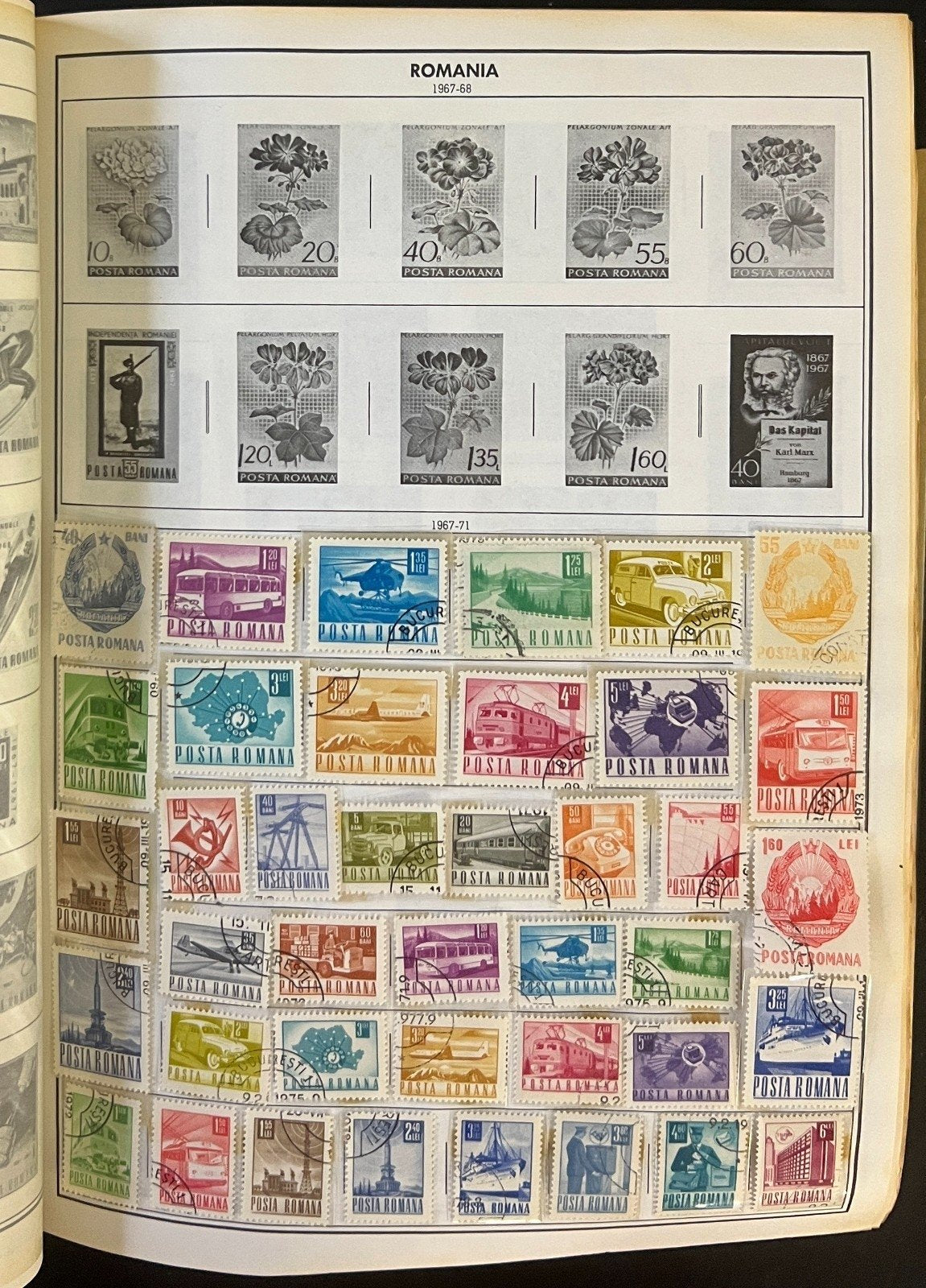 Romania to Saar Stamp Collection Harris Album Used Stamps  ZAYIX