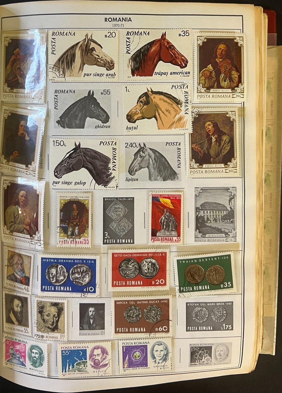 Romania to Saar Stamp Collection Harris Album Used Stamps  ZAYIX