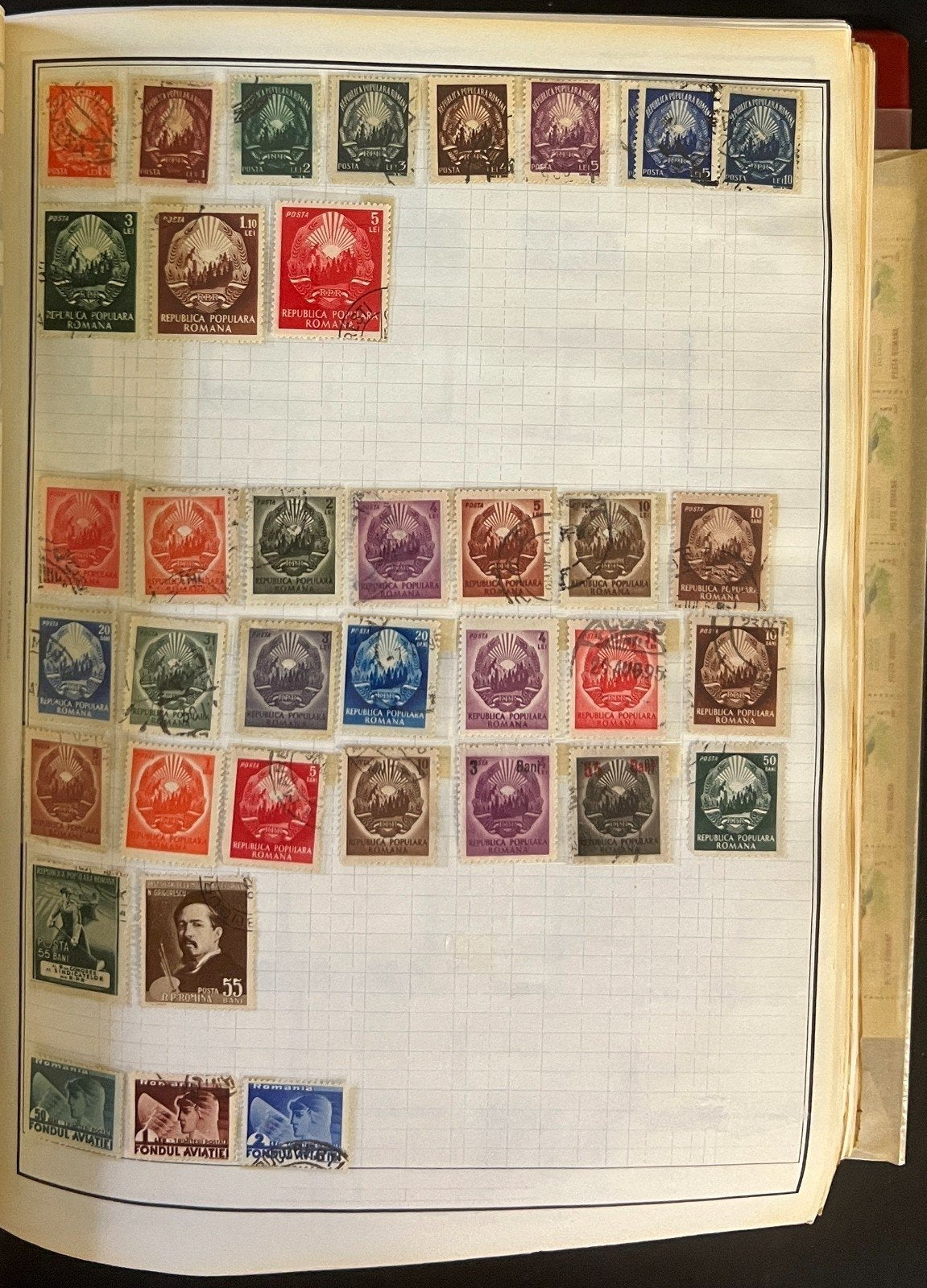 Romania to Saar Stamp Collection Harris Album Used Stamps  ZAYIX