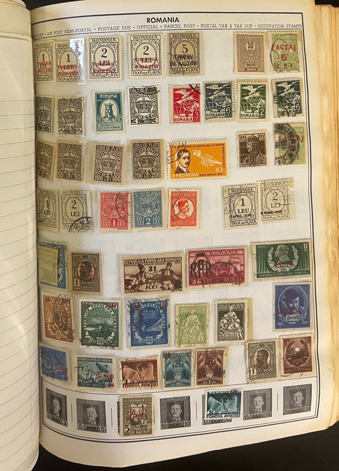 Romania to Saar Stamp Collection Harris Album Used Stamps  ZAYIX