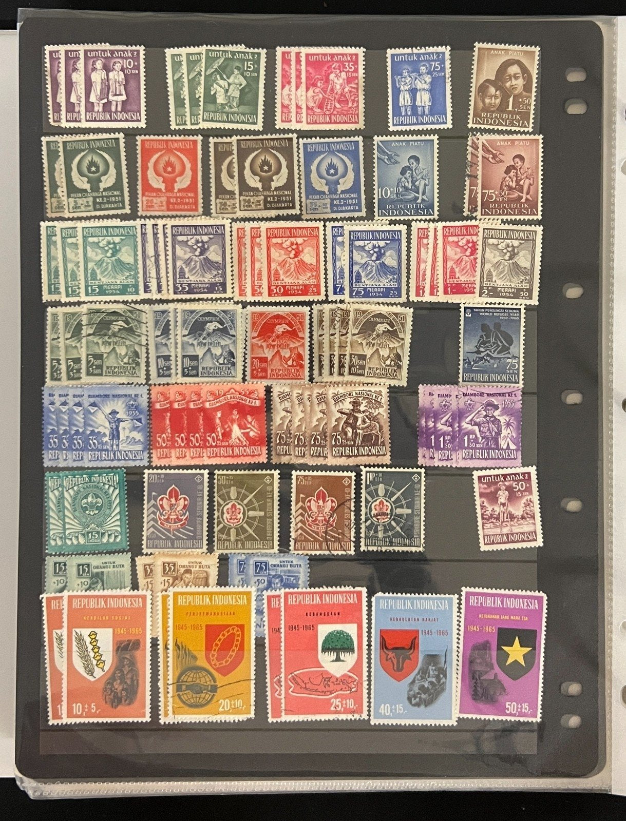 World Wide Overprinted Stamps Collection Album Over 75 Stockpages  ZAYIX
