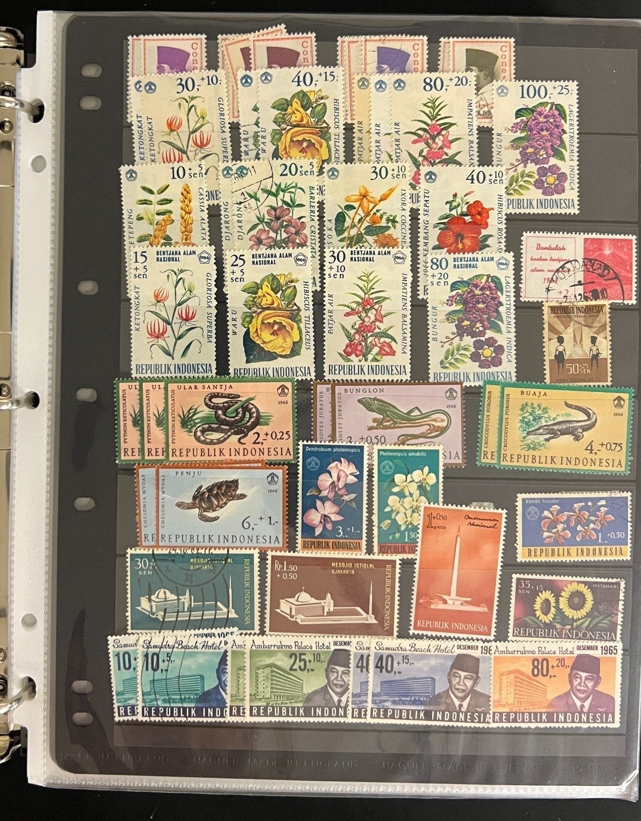 World Wide Overprinted Stamps Collection Album Over 75 Stockpages  ZAYIX