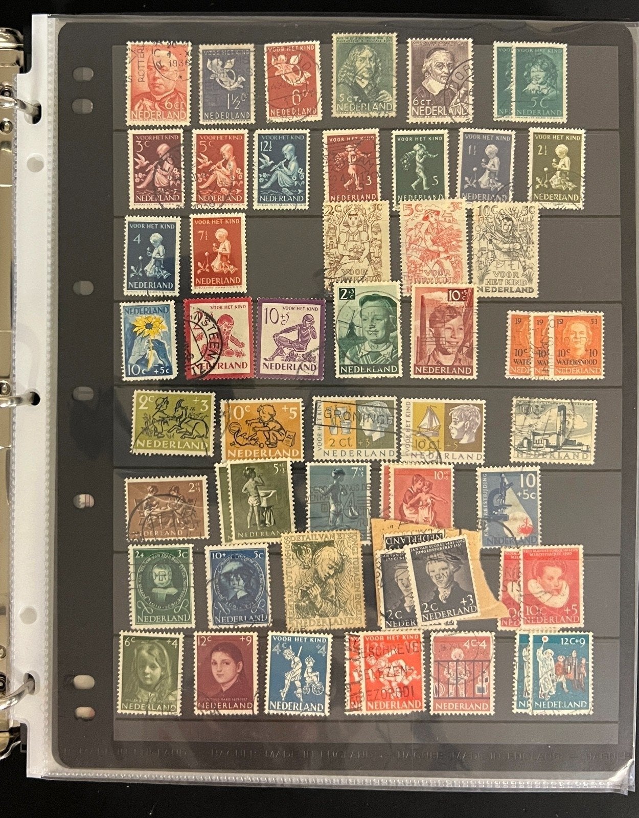 World Wide Overprinted Stamps Collection Album Over 75 Stockpages  ZAYIX