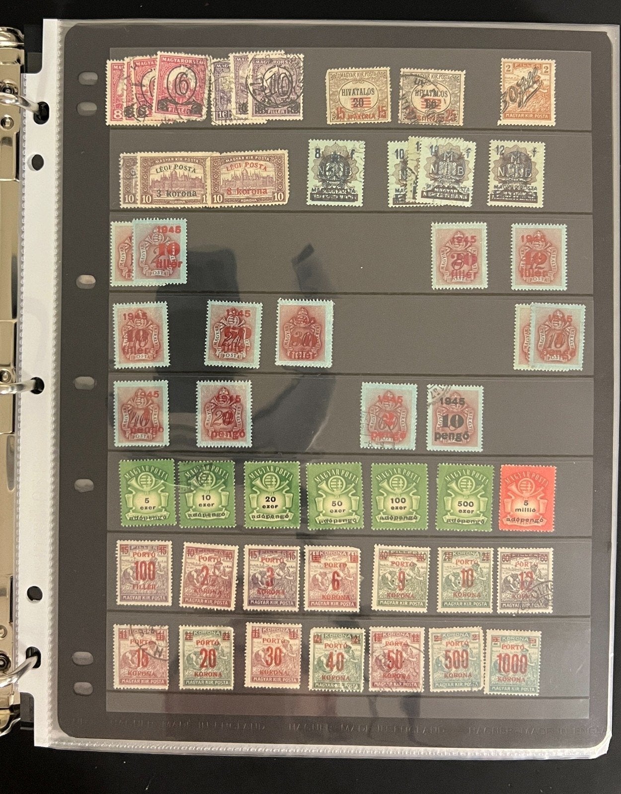World Wide Overprinted Stamps Collection Album Over 75 Stockpages  ZAYIX