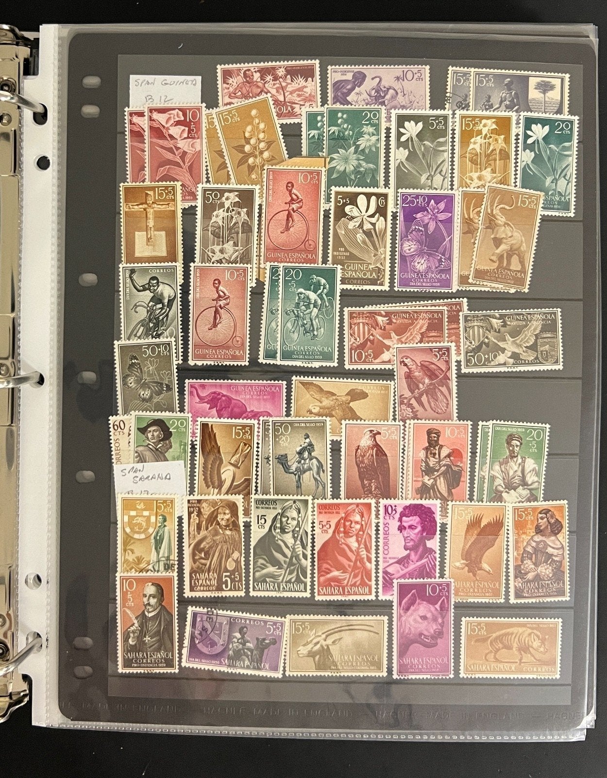 World Wide Overprinted Stamps Collection Album Over 75 Stockpages  ZAYIX