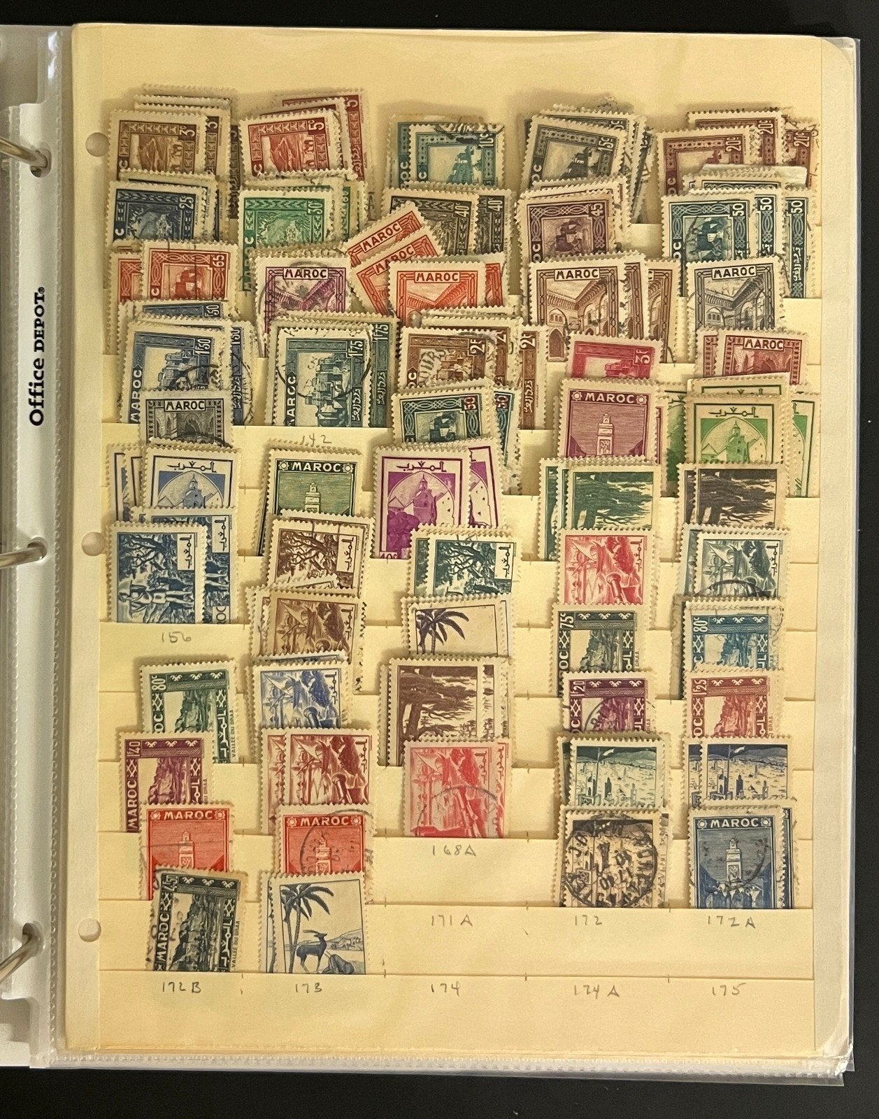 World Wide Overprinted Stamps Collection Album Over 75 Stockpages  ZAYIX