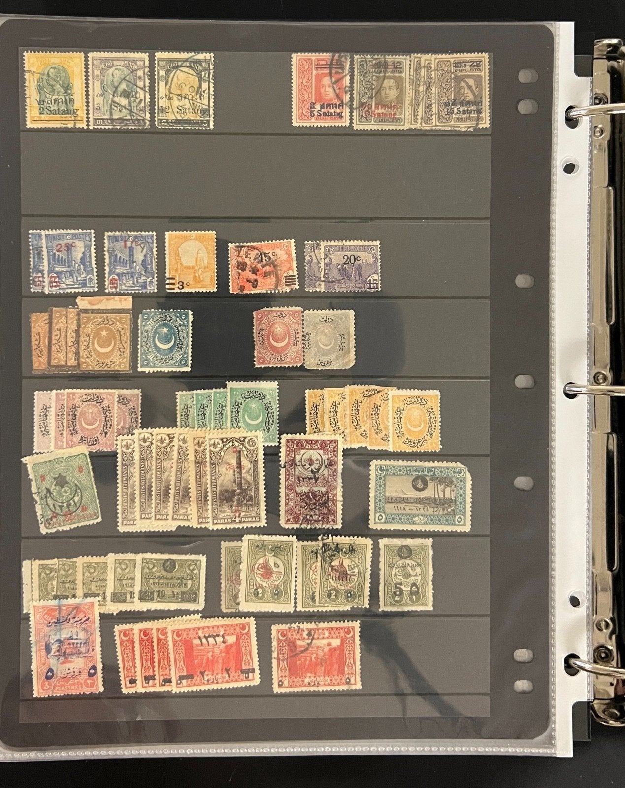 World Wide Overprinted Stamps Collection Album Over 75 Stockpages  ZAYIX