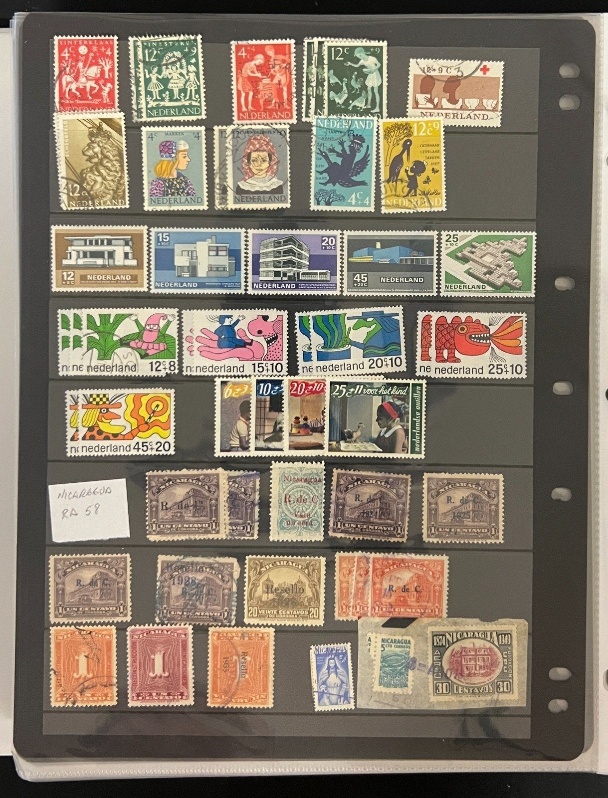 World Wide Overprinted Stamps Collection Album Over 75 Stockpages  ZAYIX
