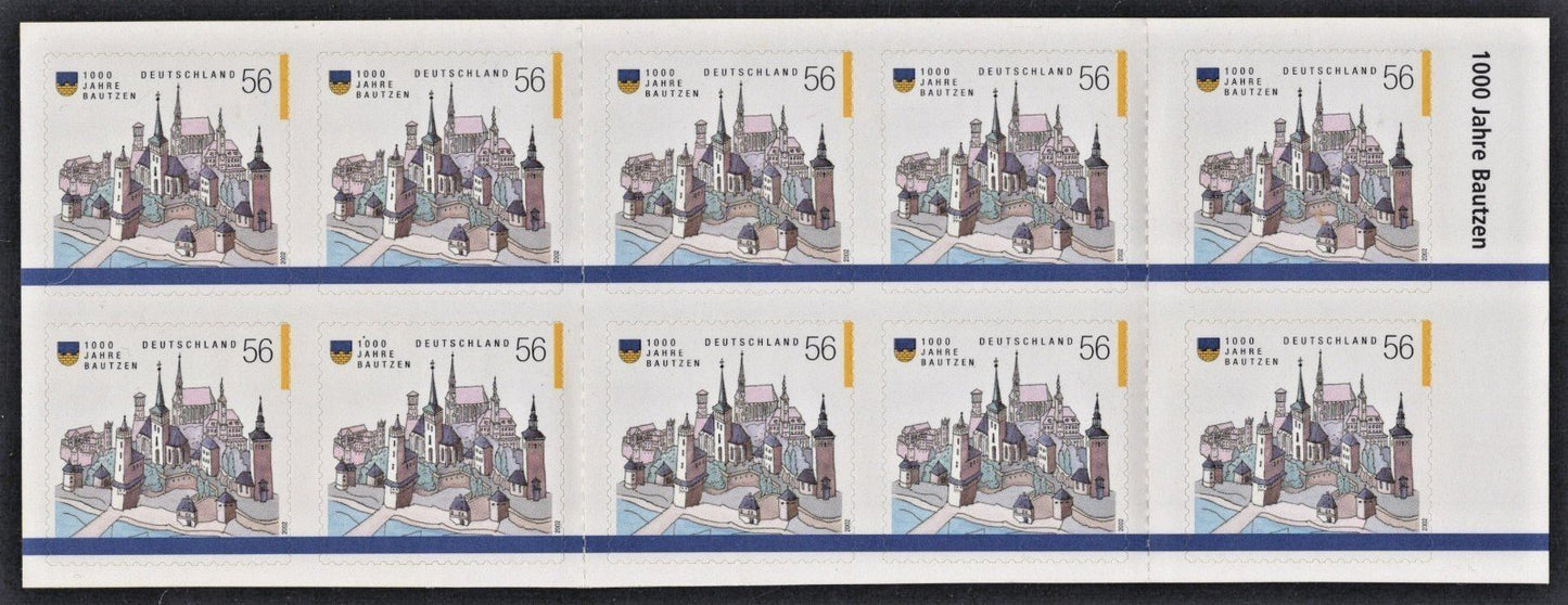 Germany 2002 Bautzen 100th Anniversary Architecture 2146b MNH ZAYIX