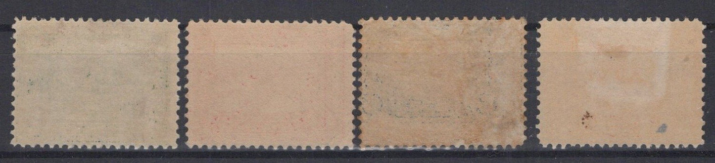 US 1913 Panama-Pacific Exposition Issue, Perf 12, Scott# 397-400 FVF MH ZAYIX
