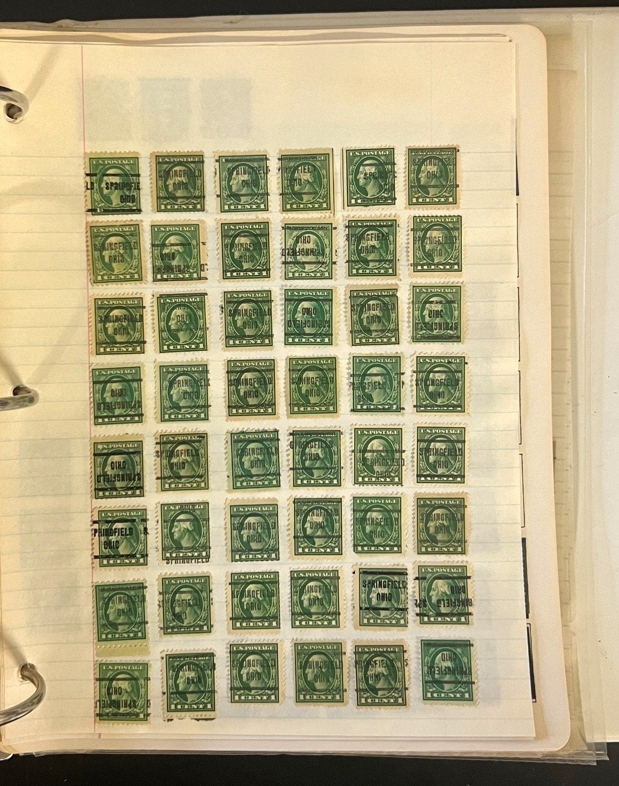 United States Bureau Pre Cancels Stamp Collection Album Mint & Used ZAYIX