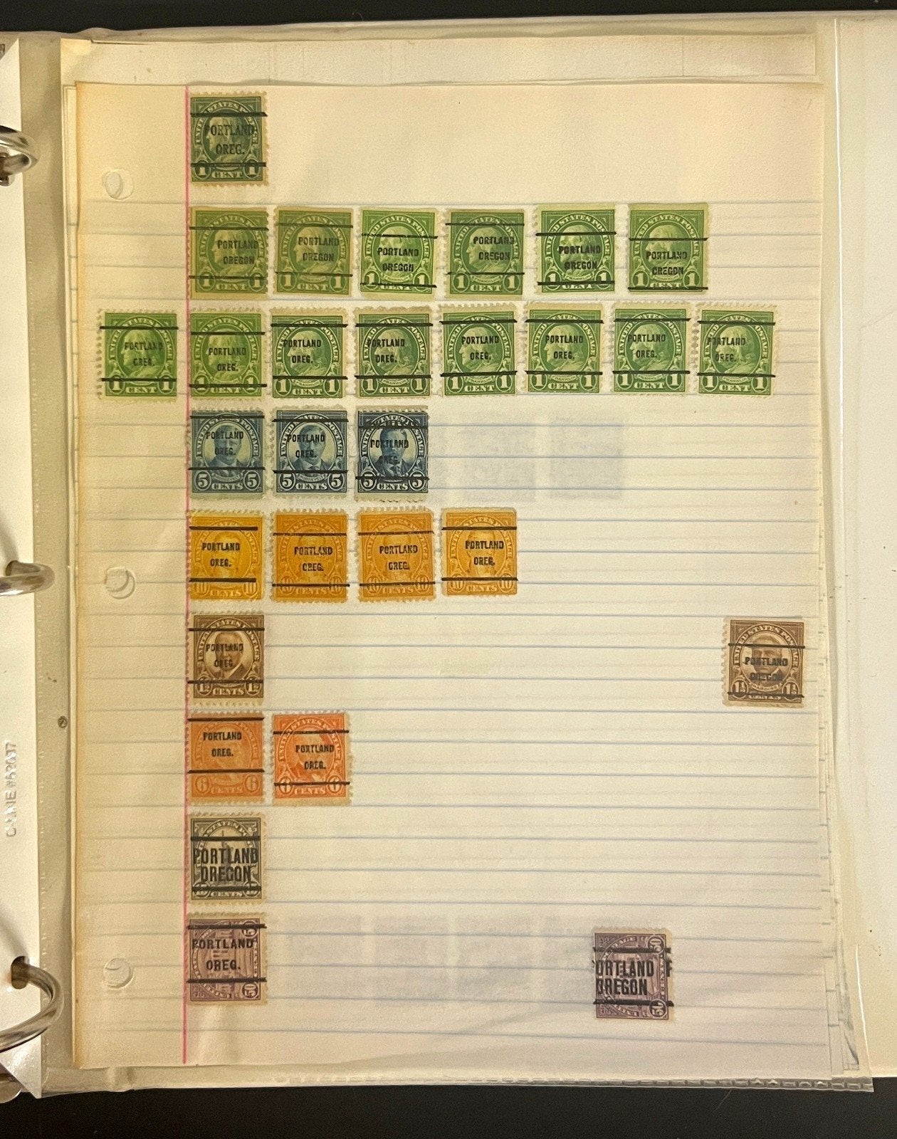 United States Bureau Pre Cancels Stamp Collection Album Mint & Used ZAYIX