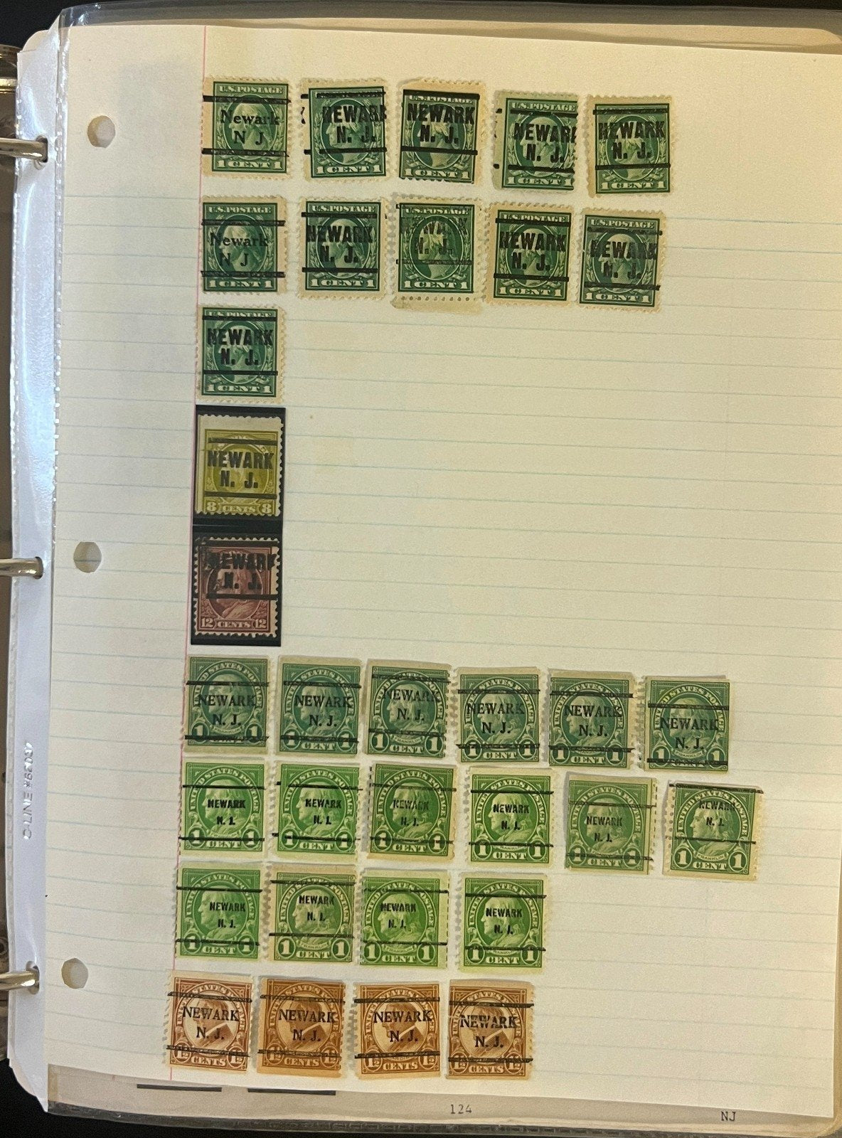 United States Bureau Pre Cancels Stamp Collection Album Mint & Used ZAYIX
