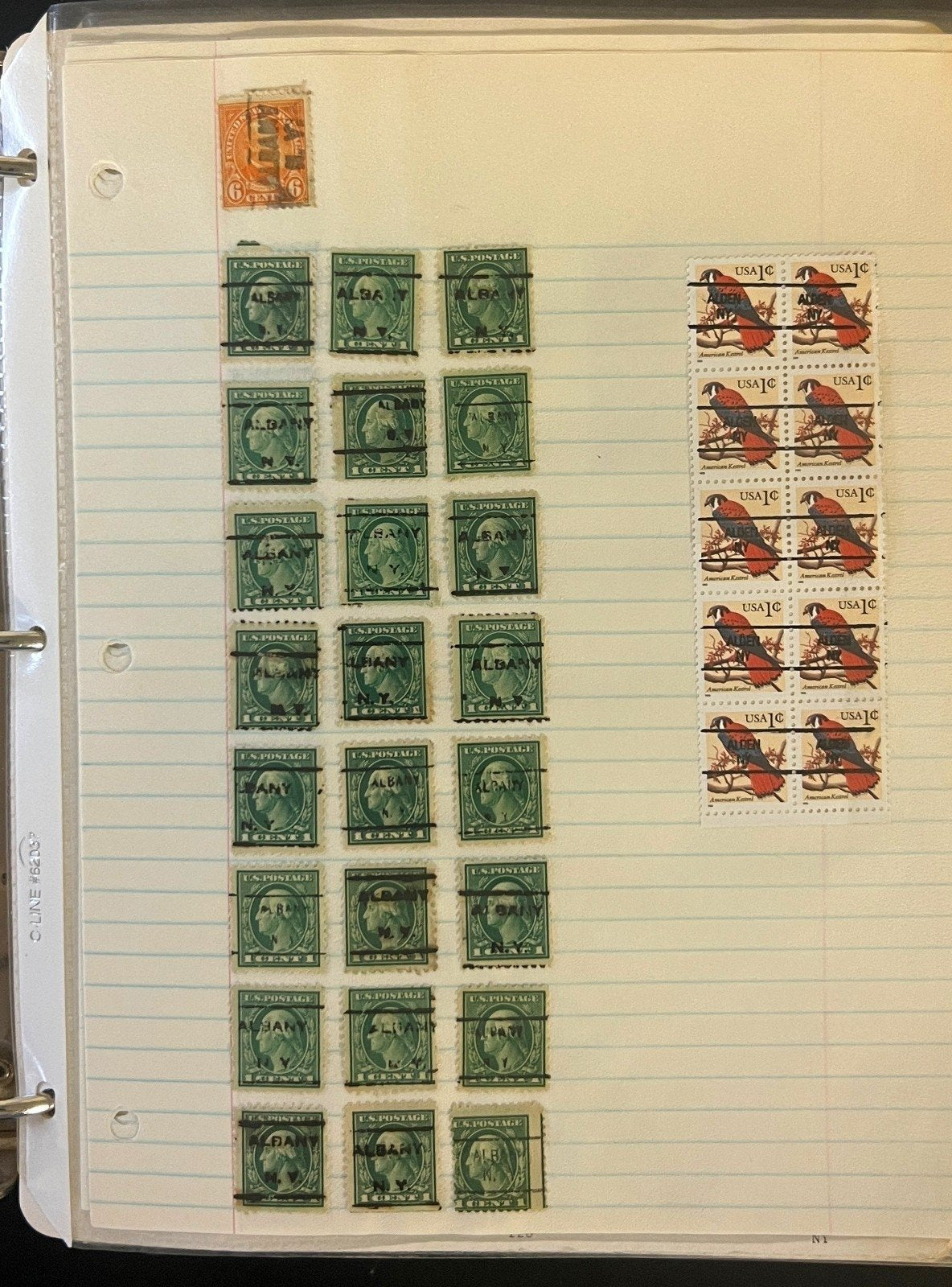 United States Bureau Pre Cancels Stamp Collection Album Mint & Used ZAYIX