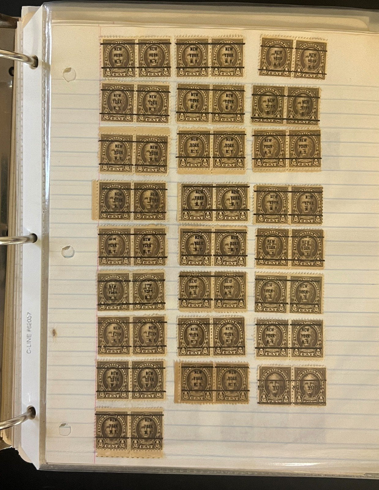 United States Bureau Pre Cancels Stamp Collection Album Mint & Used ZAYIX