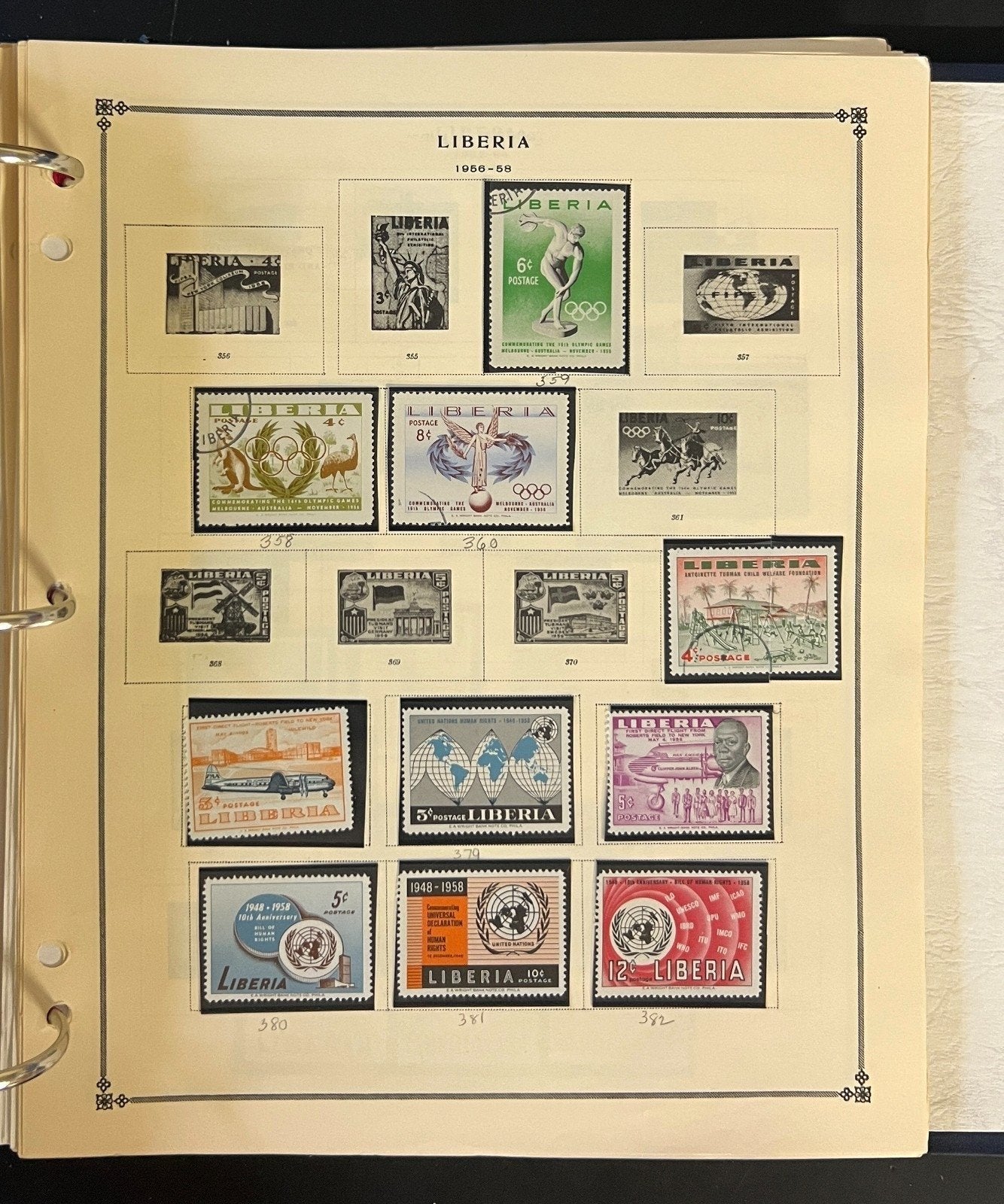 H to L Countries Stamp Collection Album Mint & Used ZAYIX
