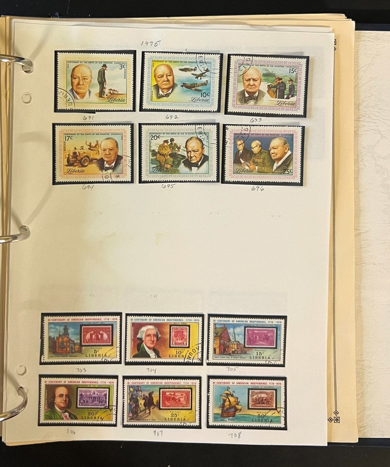 H to L Countries Stamp Collection Album Mint & Used ZAYIX