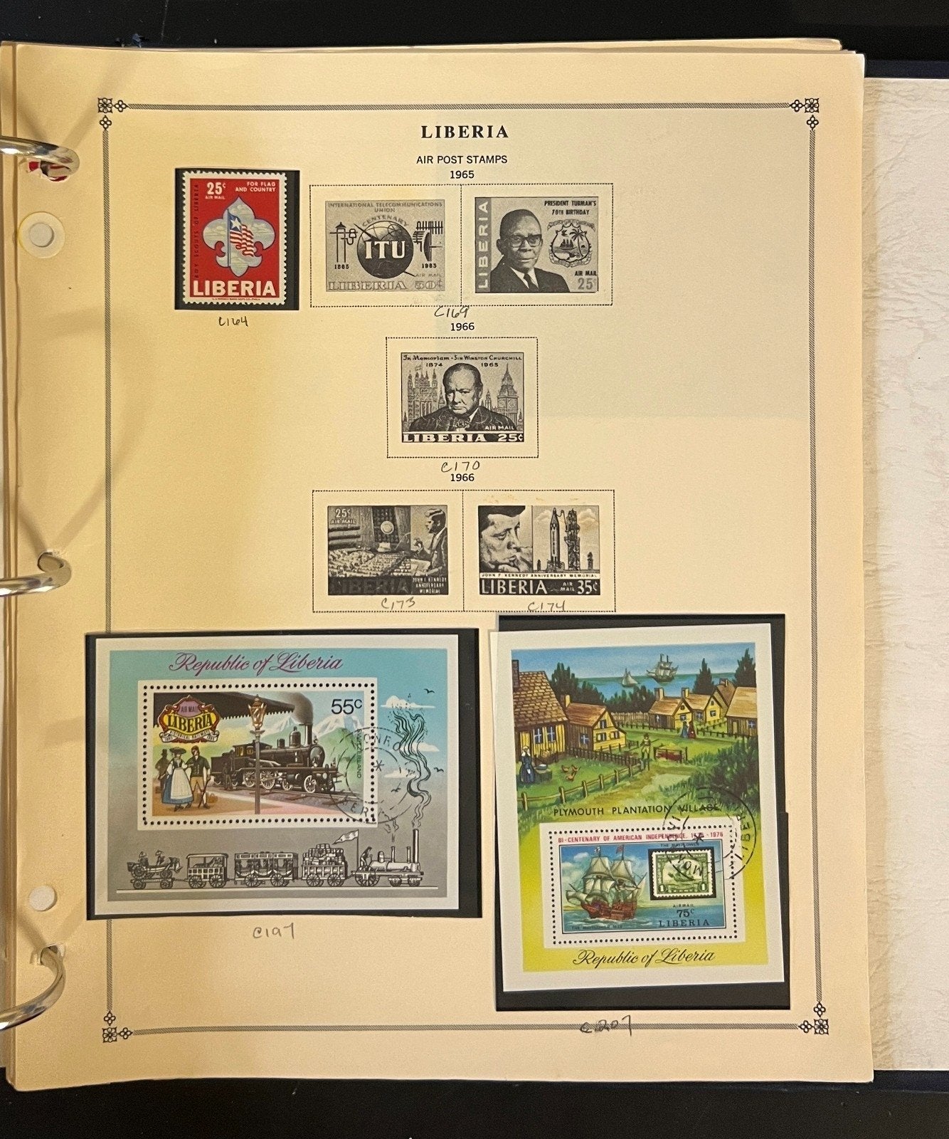 H to L Countries Stamp Collection Album Mint & Used ZAYIX