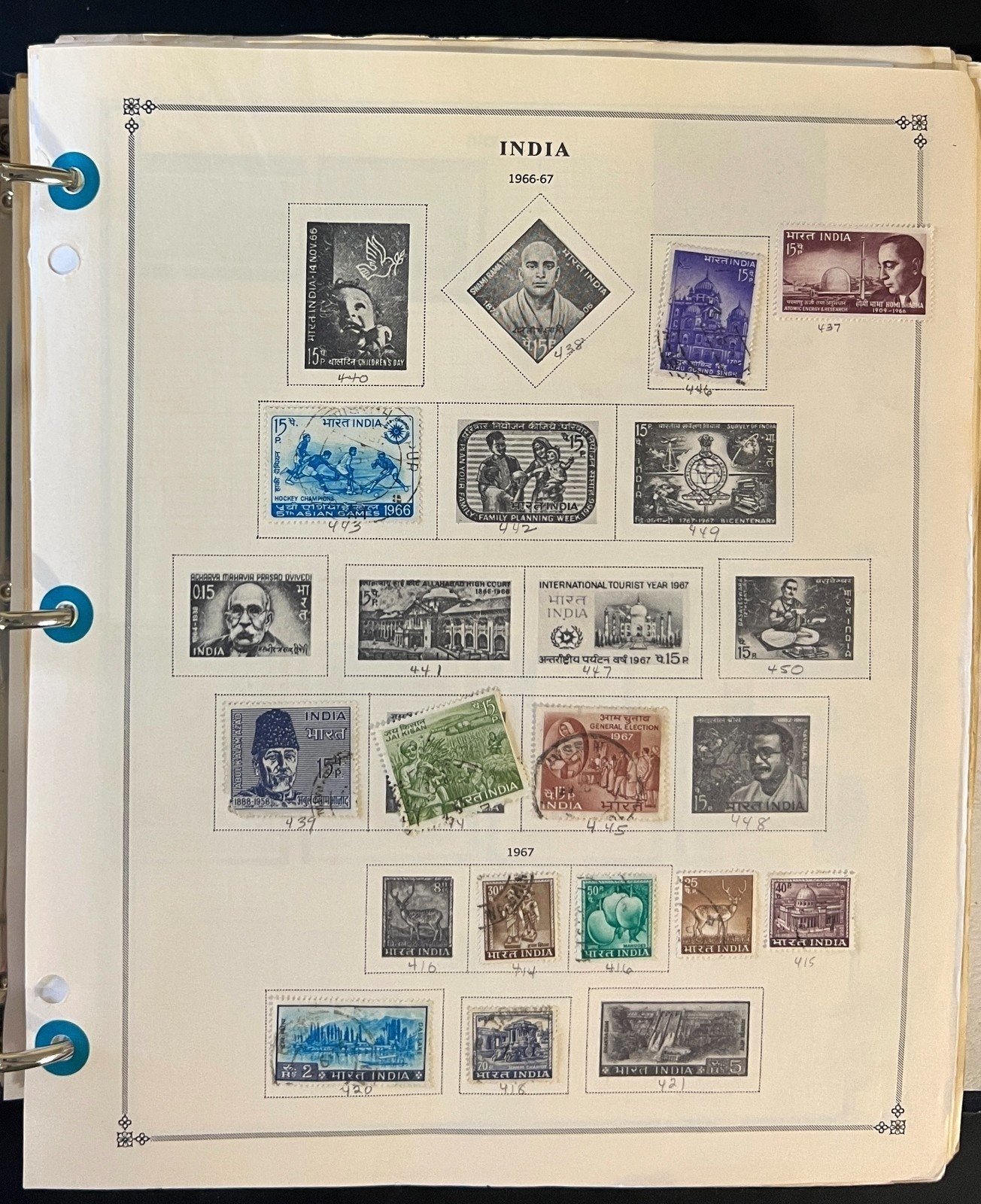 H to L Countries Stamp Collection Album Mint & Used ZAYIX