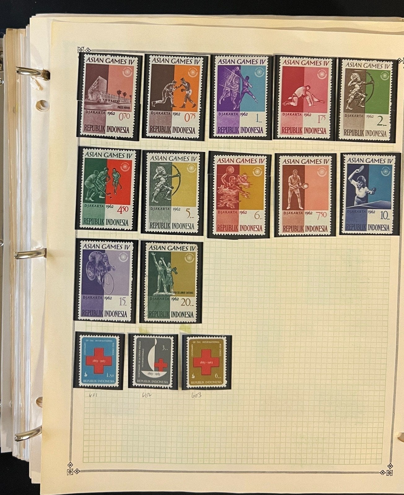 H to L Countries Stamp Collection Album Mint & Used ZAYIX