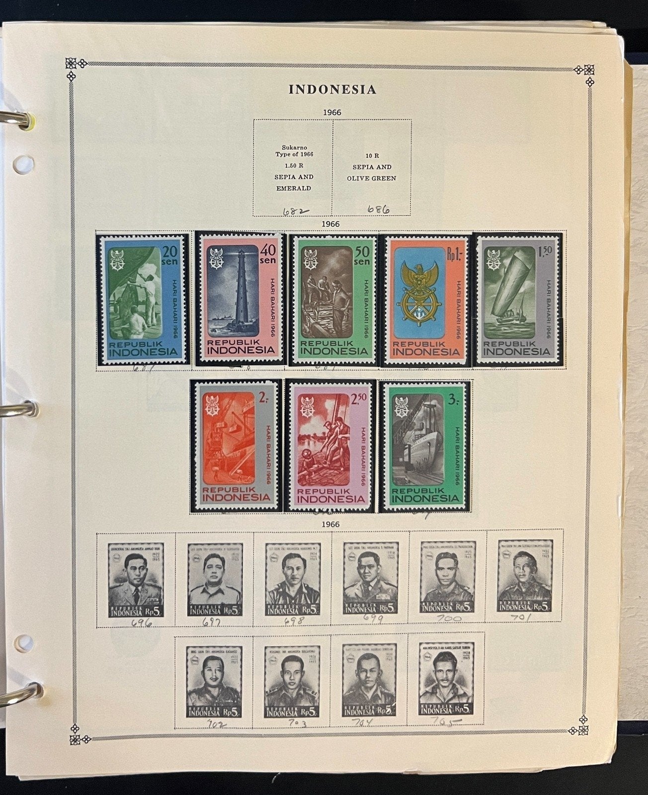 H to L Countries Stamp Collection Album Mint & Used ZAYIX