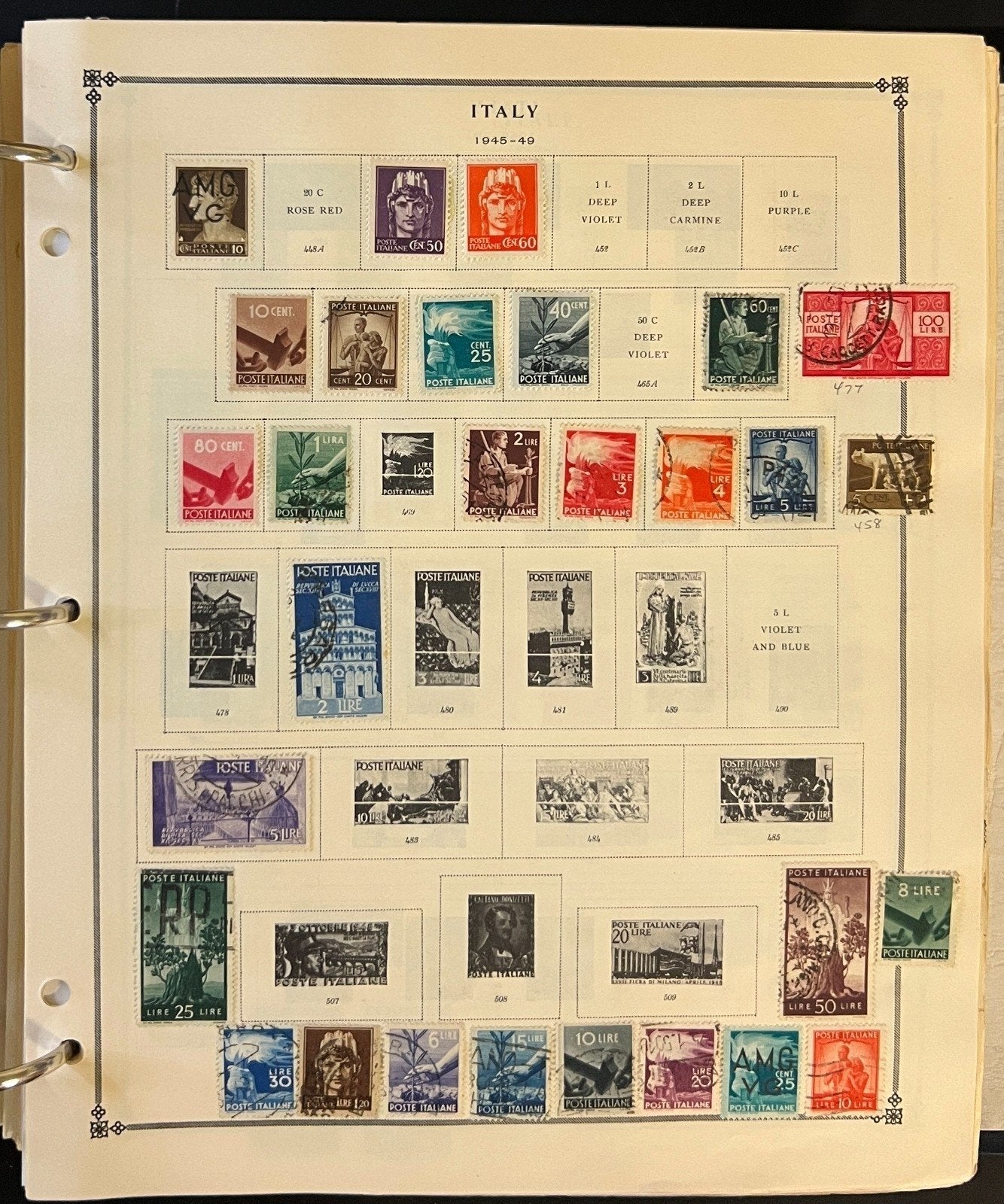 H to L Countries Stamp Collection Album Mint & Used ZAYIX