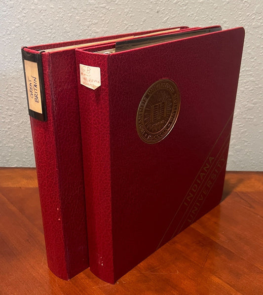 Machin & British Commonwealth Stamp Collection 2 Albums Mint & Used ZAYIX