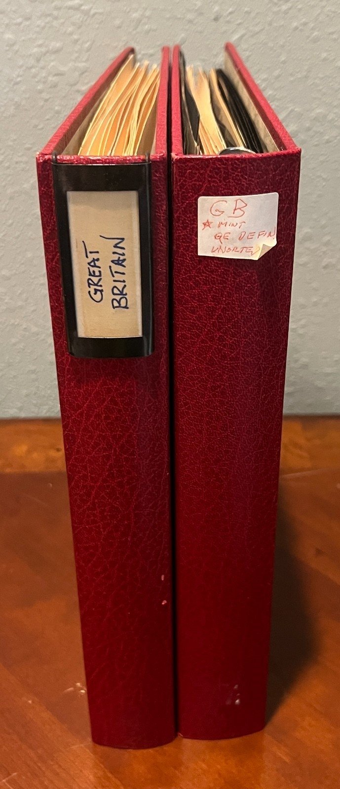 Machin & British Commonwealth Stamp Collection 2 Albums Mint & Used ZAYIX