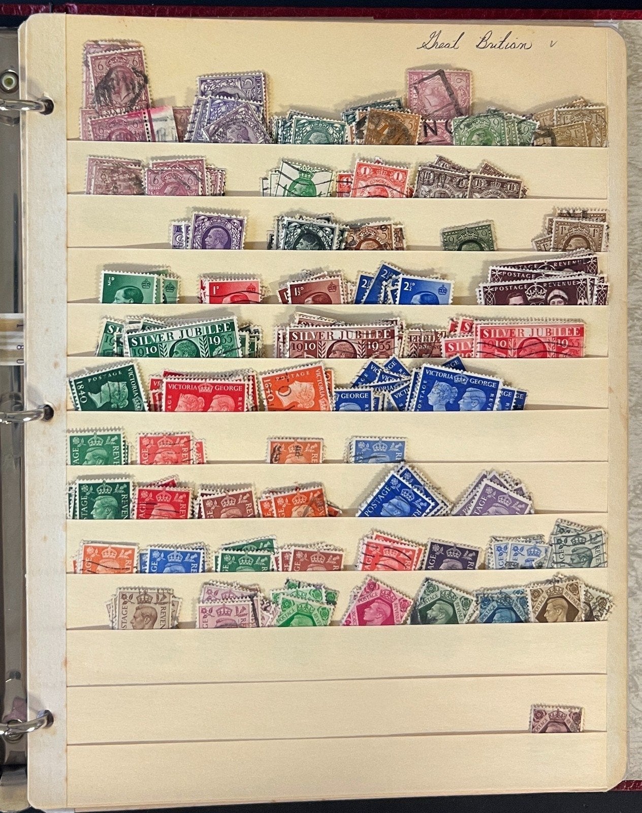 Machin & British Commonwealth Stamp Collection 2 Albums Mint & Used ZAYIX