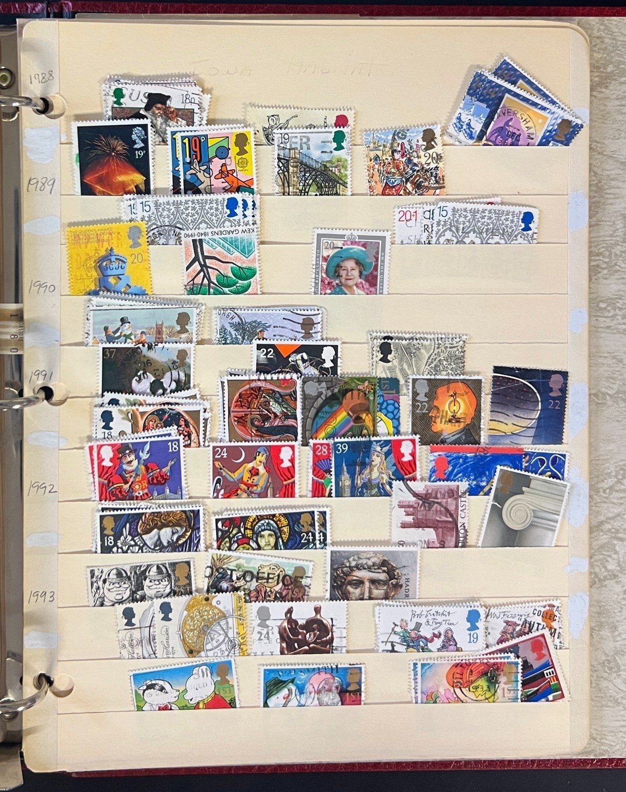 Machin & British Commonwealth Stamp Collection 2 Albums Mint & Used ZAYIX