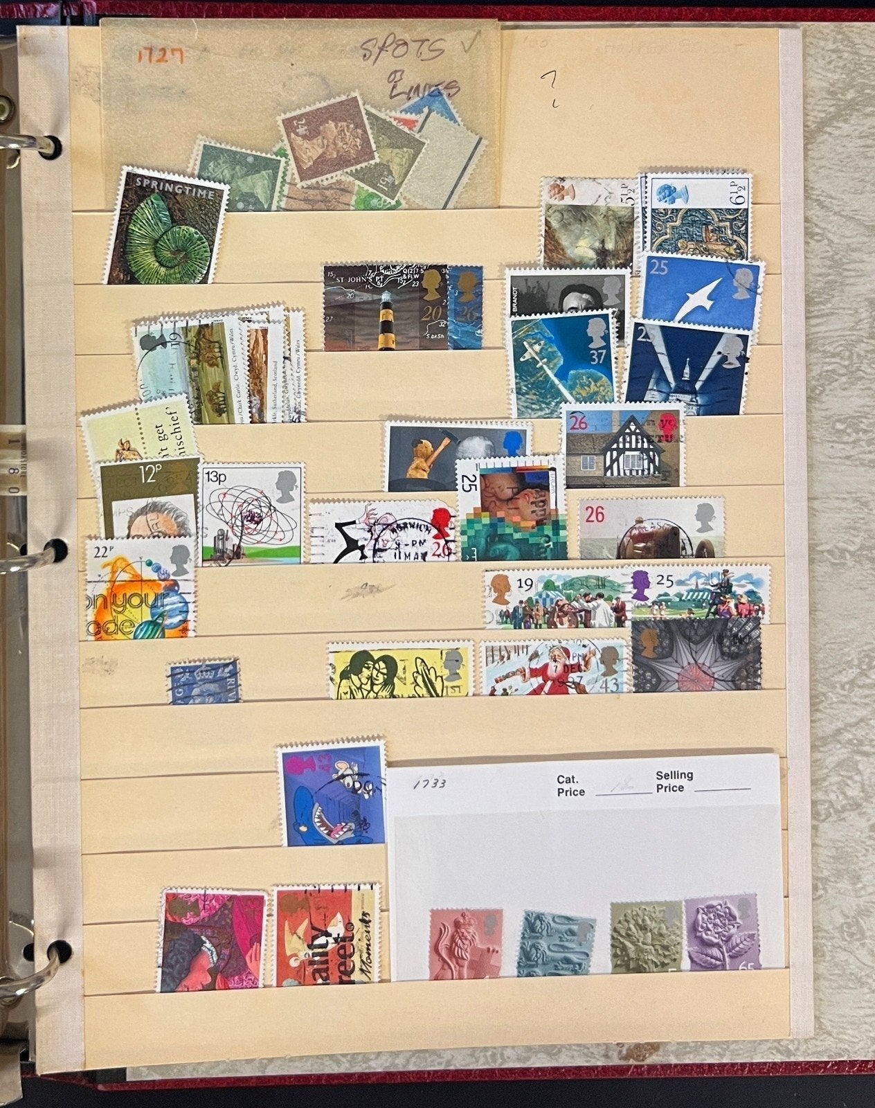 Machin & British Commonwealth Stamp Collection 2 Albums Mint & Used ZAYIX